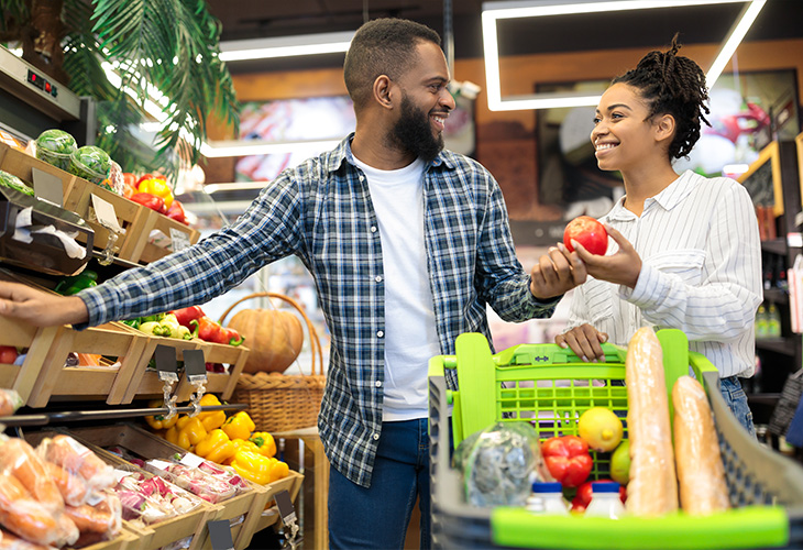 JRCCU Customers shopping with Visa Debit Card